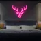 Abstract Deer Neon Sign - Custom Promo Now - UK