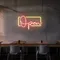 Modern Open Neon Sign - Custom Promo Now - UK