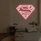 Superman Neon Sign - Custom Promo Now - UK