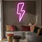 Pink Thunder Neon Sign - Custom Promo Now - UK