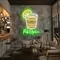 Pub Open Sip Glass Neon Sign - Custom Promo Now - UK
