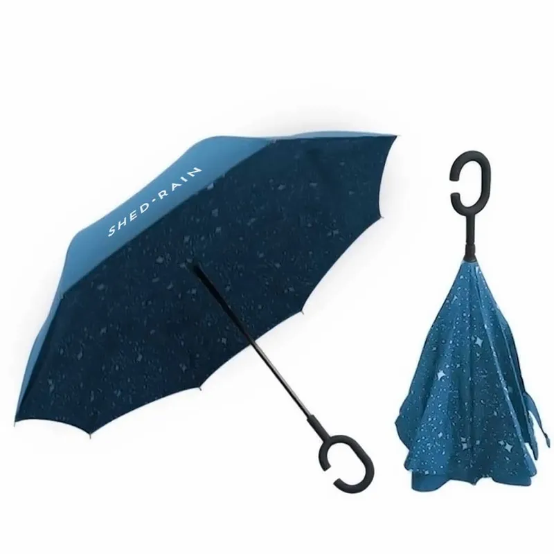 Reverse Open Umbrella - 48 in Arc - Custom Promo Now - UK