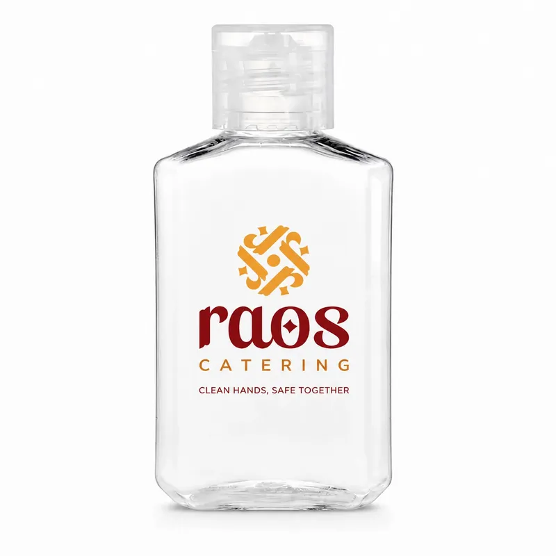 Sanitizer Octagonal Bottles - Custom Promo Now - UK