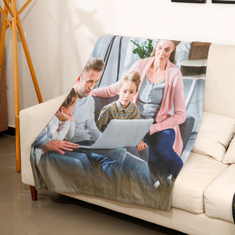 Fleece Blanket - Custom Promo Now - UK