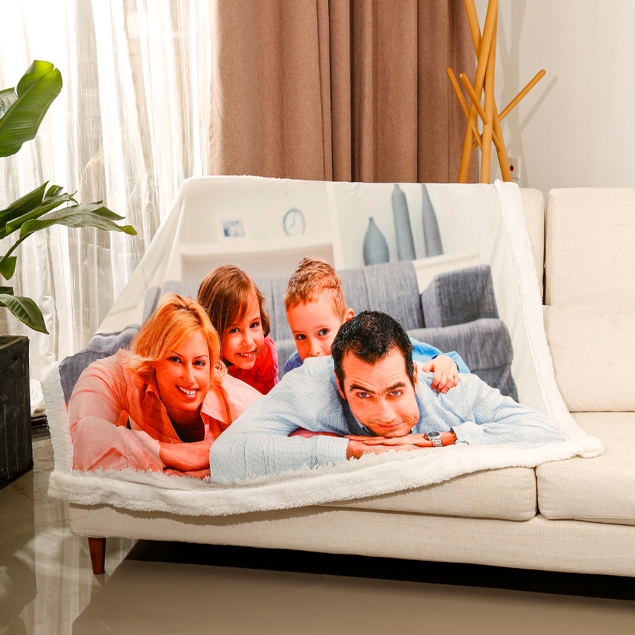 Sherpa Blanket - Custom Promo Now - UK