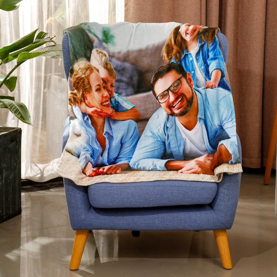 Plush Fleece Blanket - Custom Promo Now - UK
