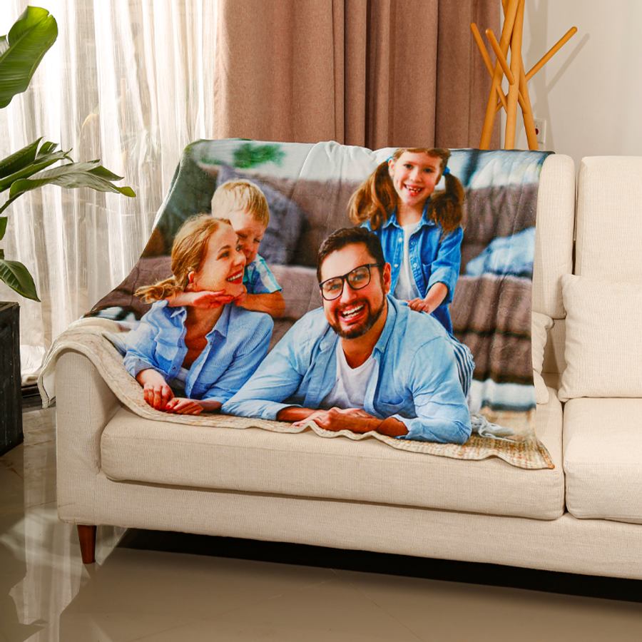 Plush Fleece Blanket - Custom Promo Now - UK