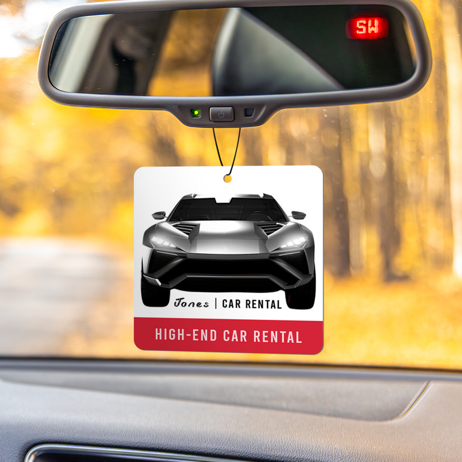 Customized Car Air Freshener - Custom Promo Now - UK