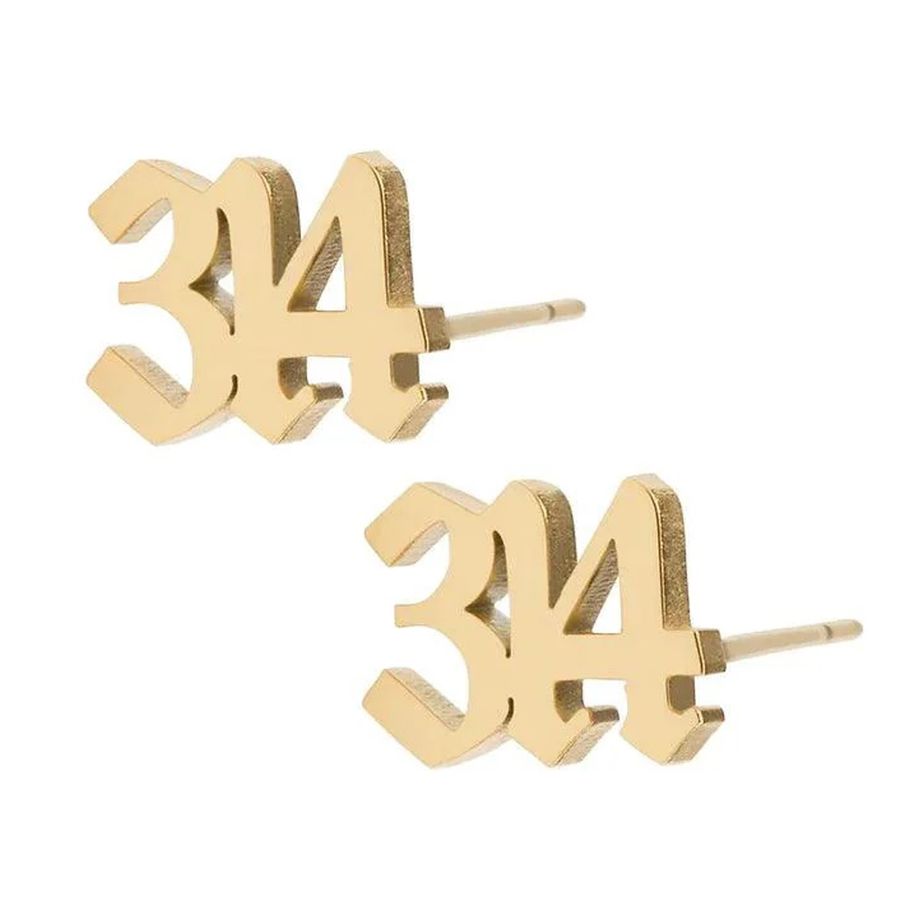 Die Struck Metal Earrings - Custom Promo Now - UK