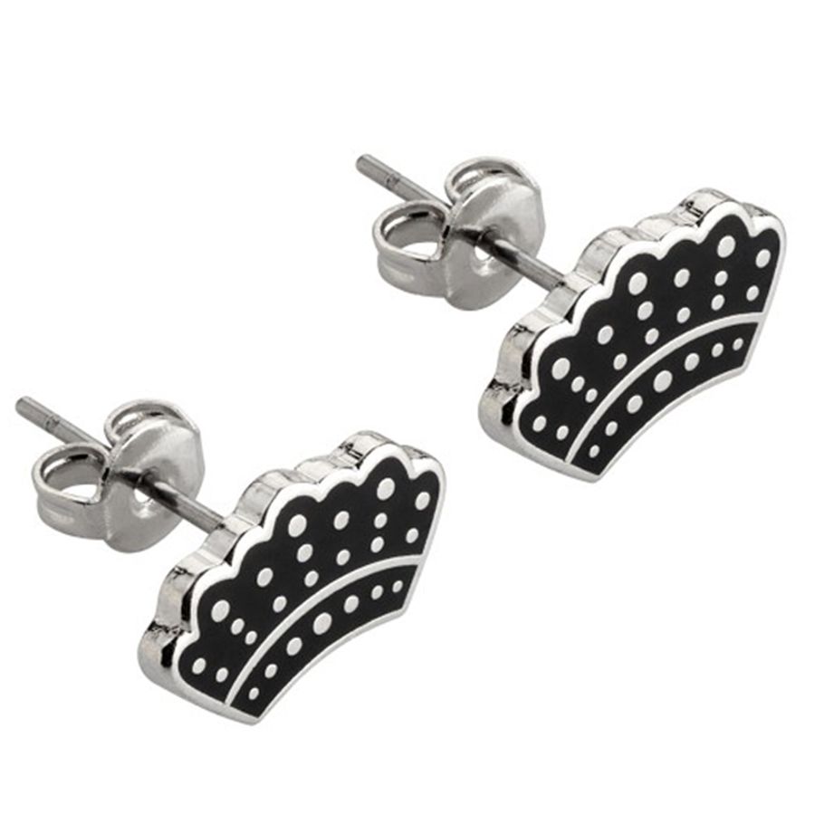 Hard Enamel Metal Earrings - Custom Promo Now - UK