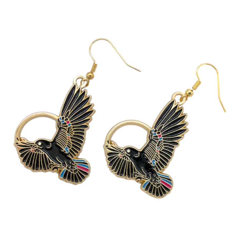 Soft Enamel Metal Earrings - Custom Promo Now - UK