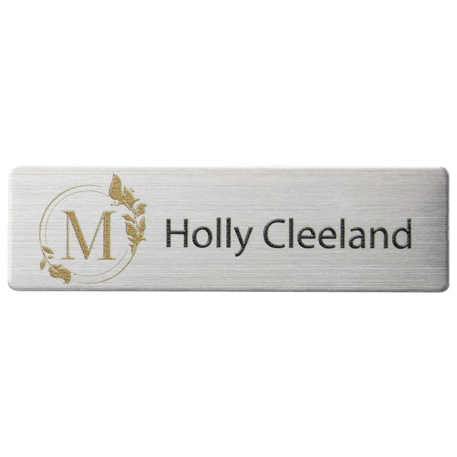 UV Printed Name Badges - Custom Promo Now - UK