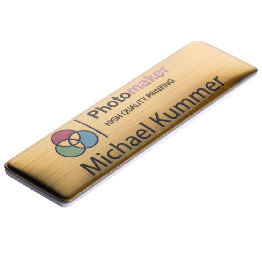 Epoxy Dome Name Badges - Custom Promo Now - UK