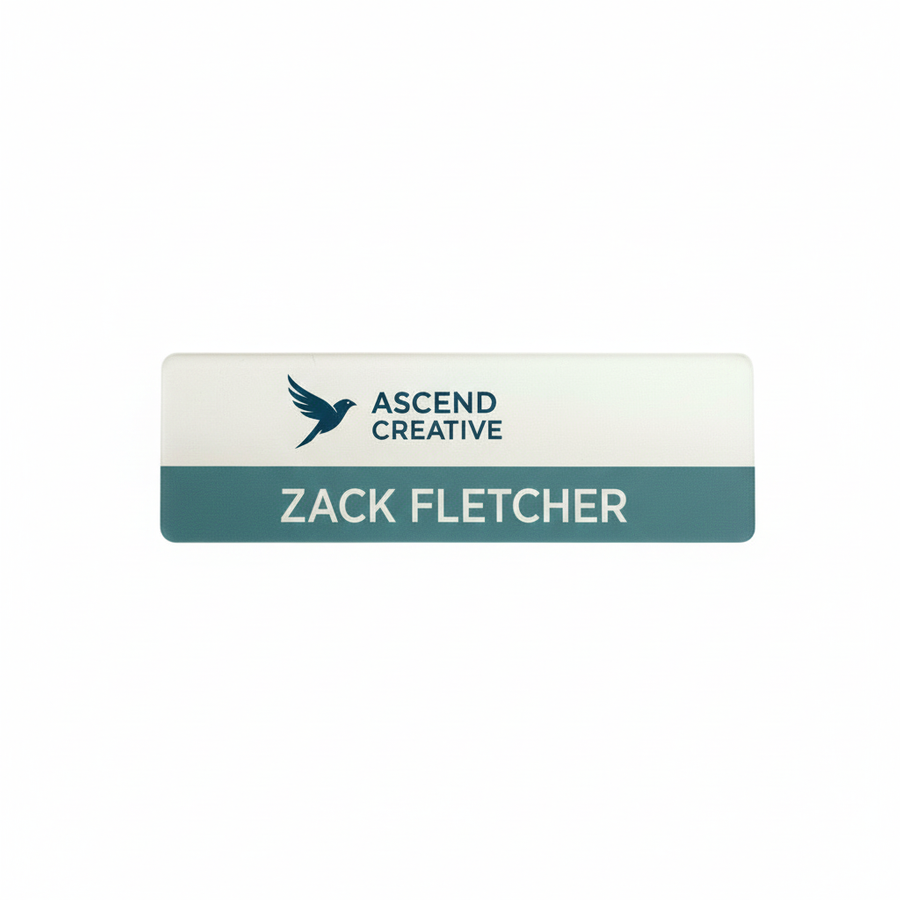 Acrylic Name Badges - Custom Promo Now - UK