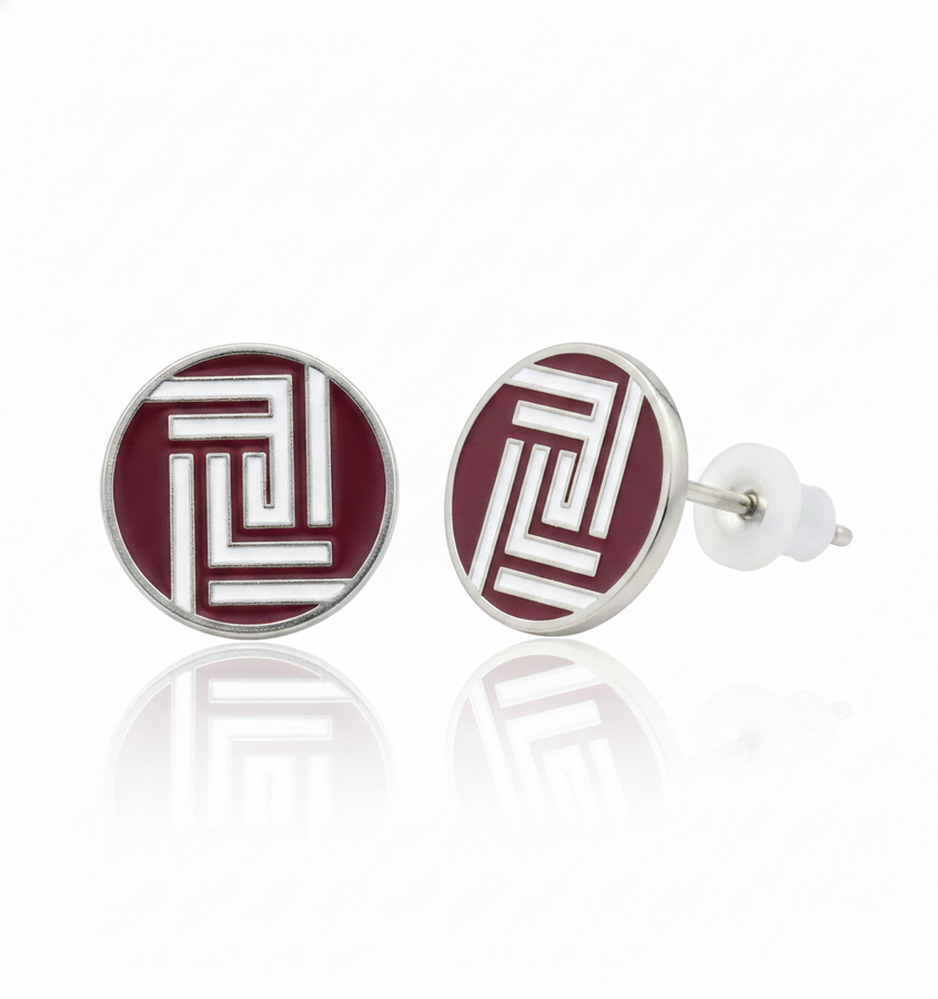 Soft Enamel Metal Earrings - Custom Promo Now - UK