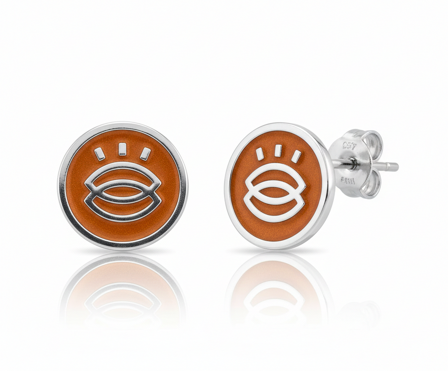 Soft Enamel Metal Earrings - Custom Promo Now - UK
