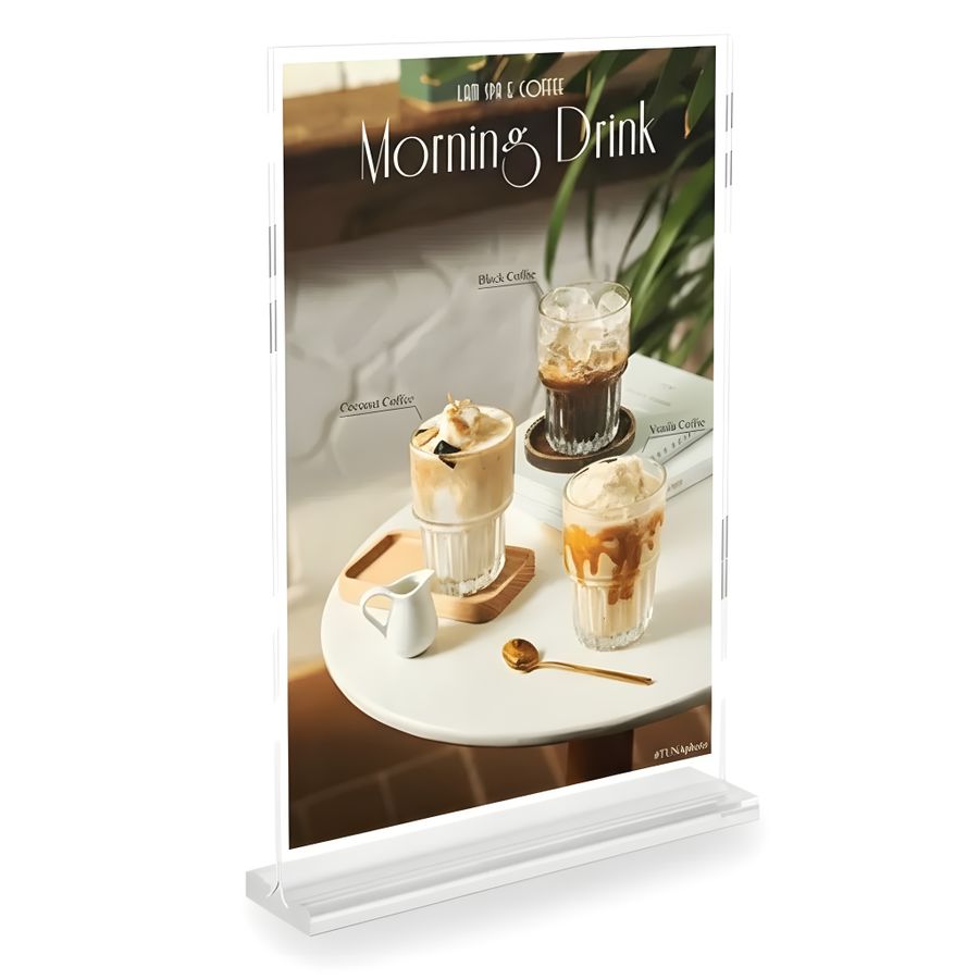Acrylic Display Menus - Custom Promo Now - UK