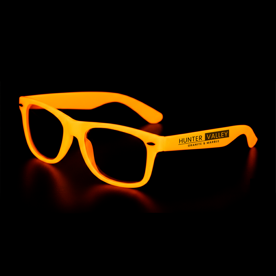 Glow-In-The-Dark Glasses - Custom Promo Now - UK