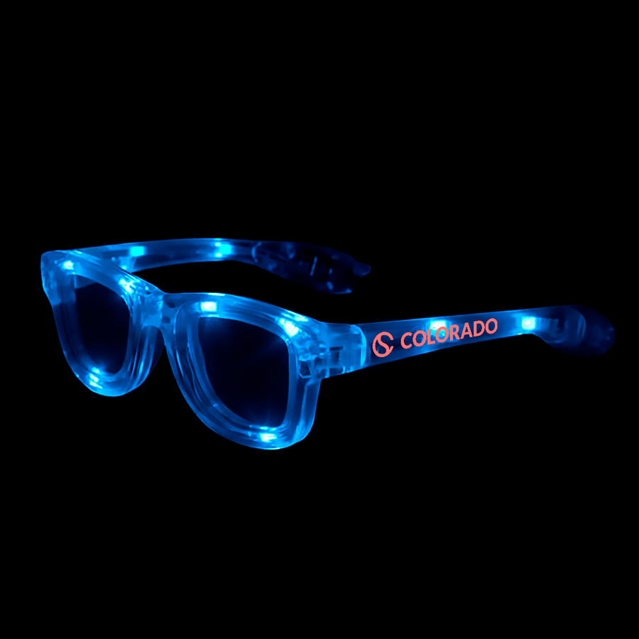 Multicolor Light Up Glasses - Custom Promo Now - UK