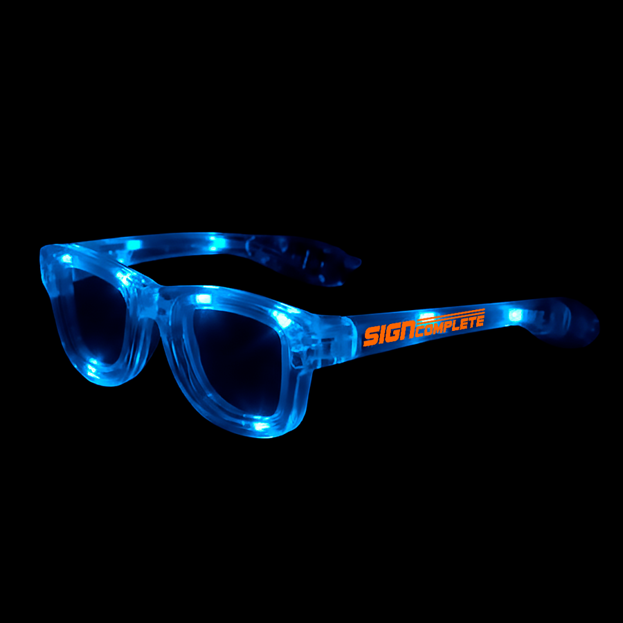 Multicolor Light Up Glasses - Custom Promo Now - UK