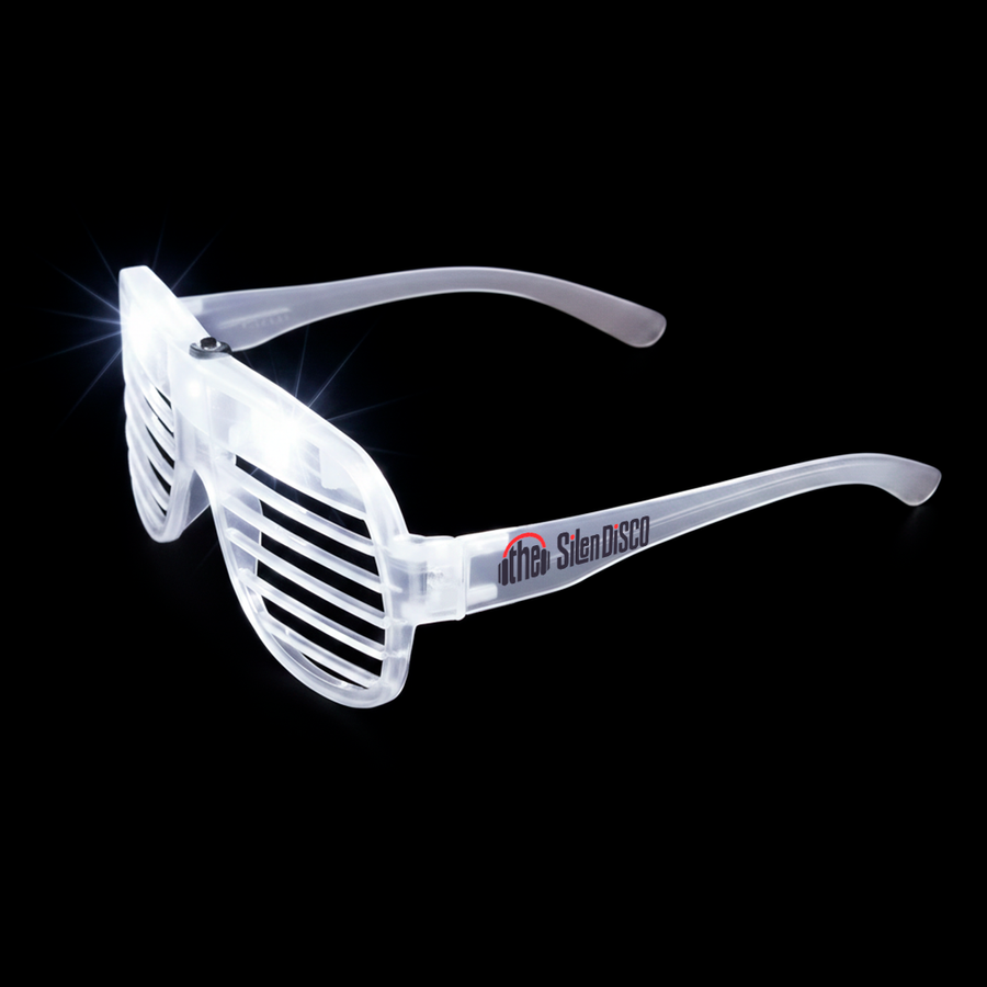 Light-Up LED Slotted Glasses - Custom Promo Now - UK