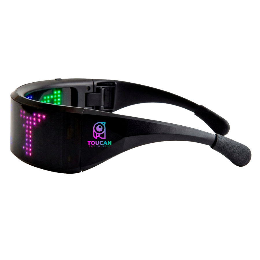 LED Light Up Glasses with Bluetooth - Custom Promo Now - UK