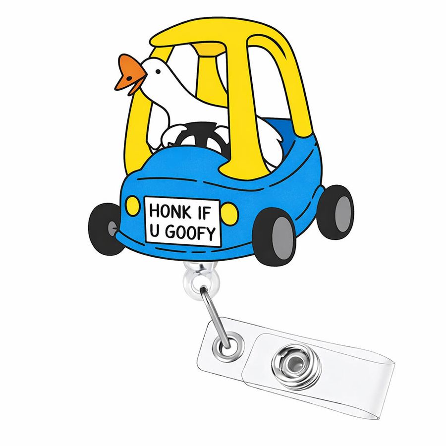 Custom Shape Acrylic Badge Reel - Custom Promo Now - UK