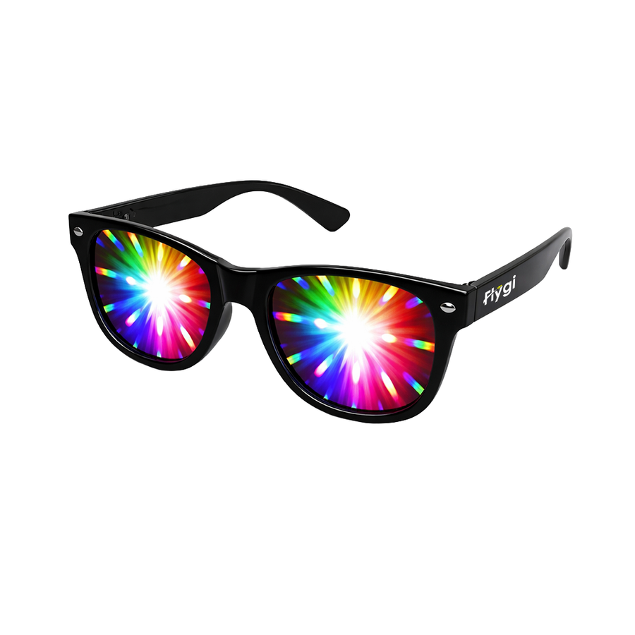 Plastic 3D Fireworks Glasses - Custom Promo Now - UK