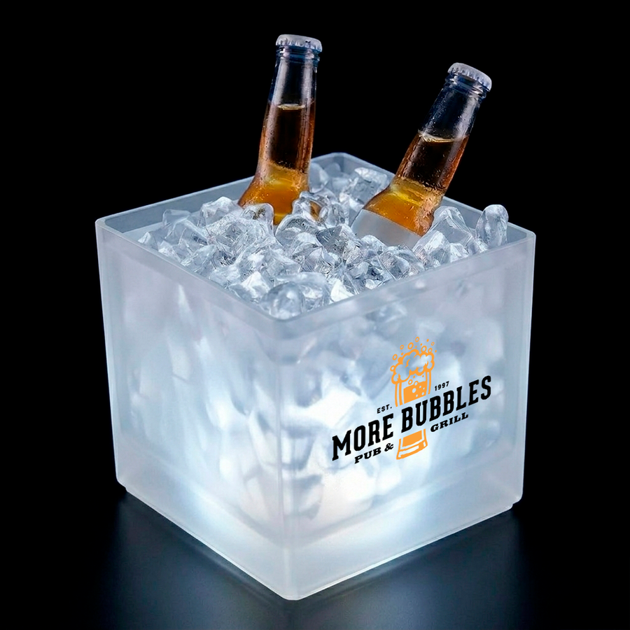 LED Frosted Drink Cubes - Custom Promo Now - UK
