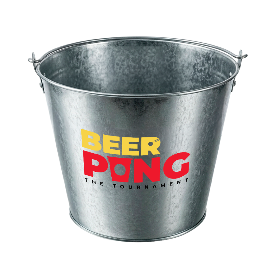 Tinplate Beer Buckets & Opener Combo - Custom Promo Now - UK