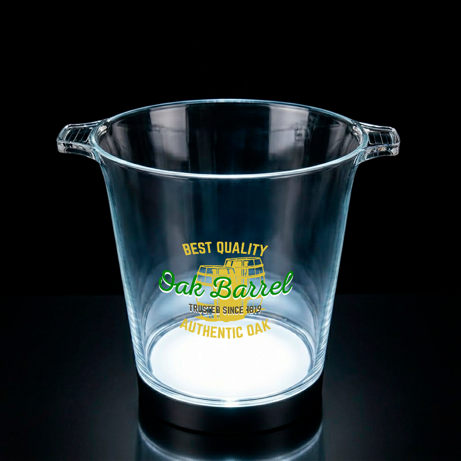 Multi-Color Light-Up Drink Buckets - Custom Promo Now - UK