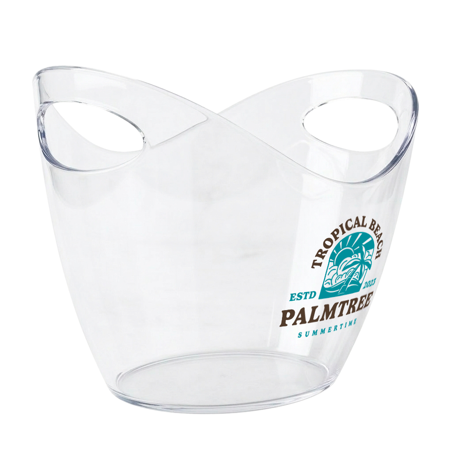 Curved Dual-Handle Drink Buckets - Custom Promo Now - UK