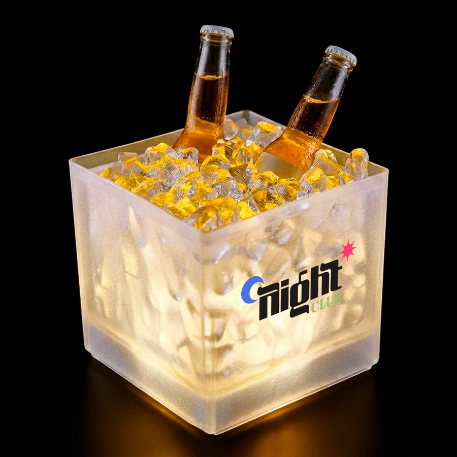 LED Frosted Drink Cubes - Custom Promo Now - UK