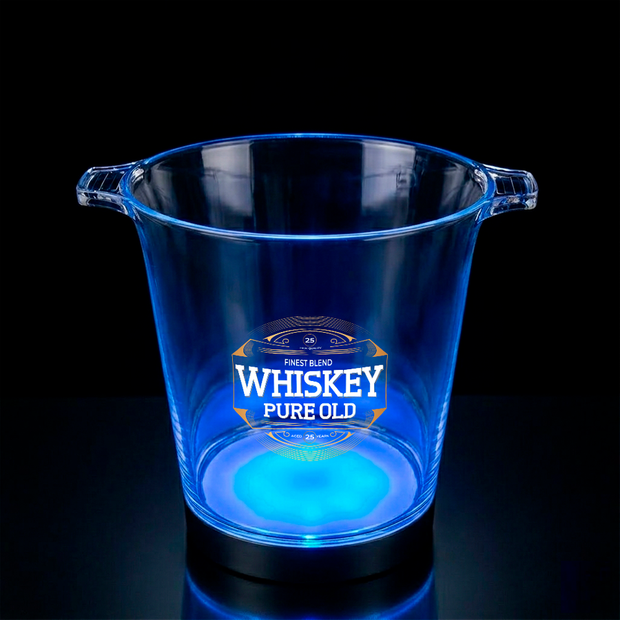 Multi-Color Light-Up Drink Buckets - Custom Promo Now - UK