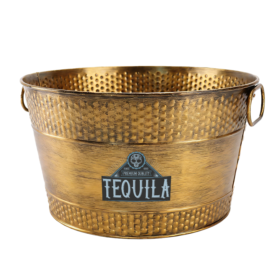 Galvanized Beverage & Ice Buckets - Custom Promo Now - UK