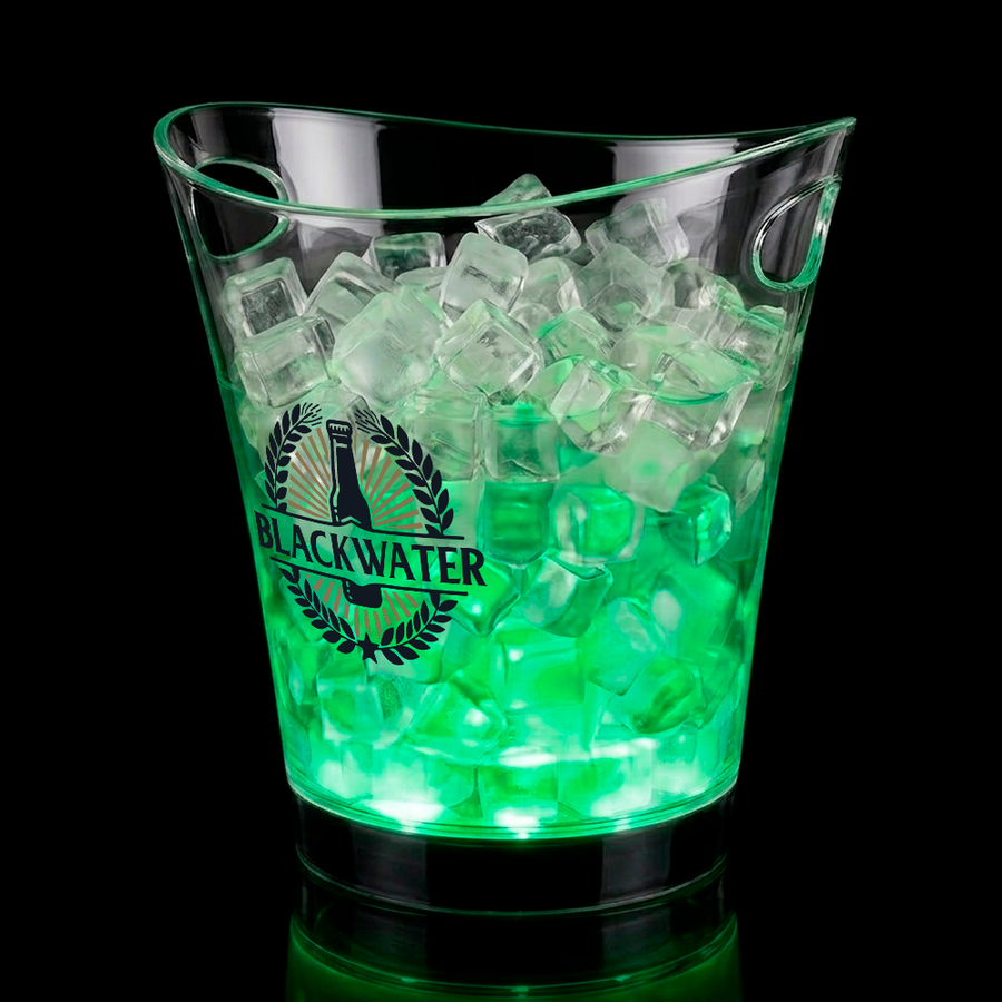 Classic Light-Up Drink Buckets - Custom Promo Now - UK