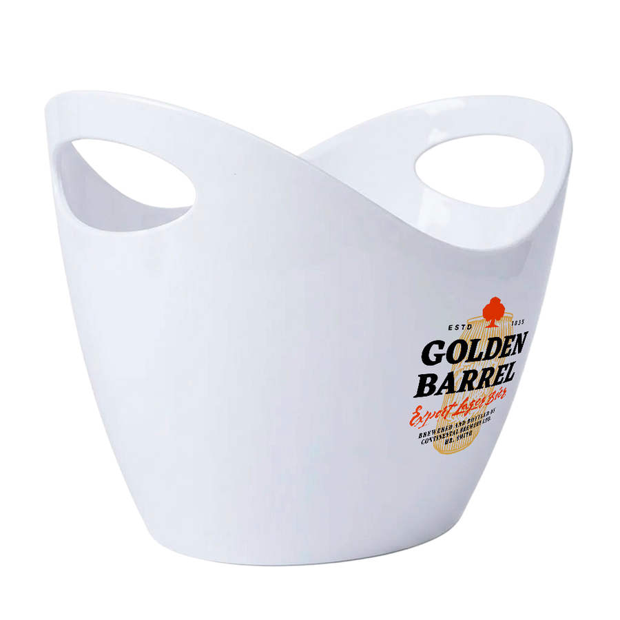 Curved Dual-Handle Drink Buckets - Custom Promo Now - UK
