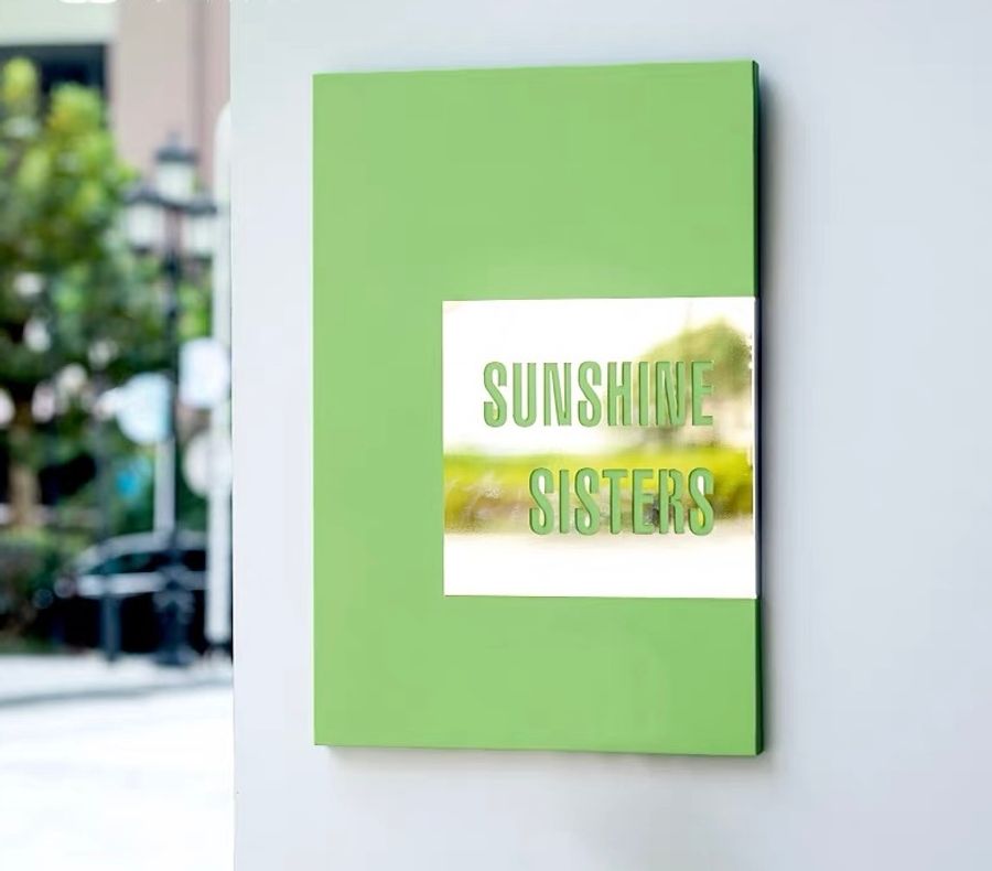 Contemporary Color Metal Plaque - Custom Promo Now - UK