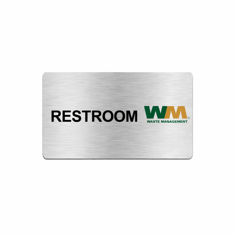 Stainless Steel Door Signs - Custom Promo Now - UK