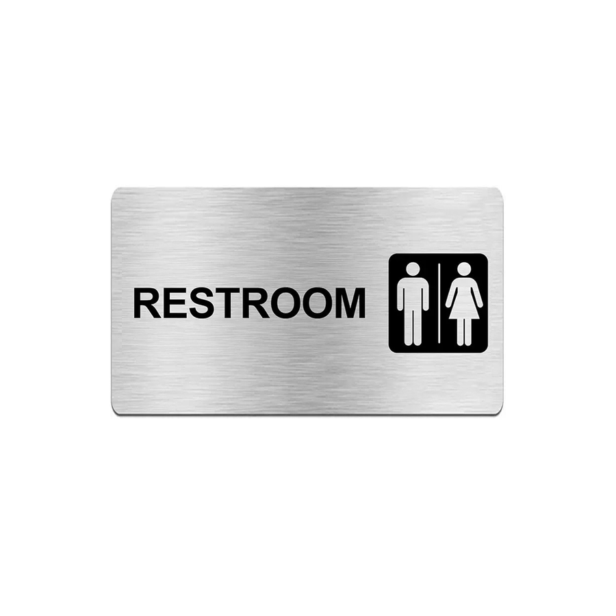 Stainless Steel Door Signs - Custom Promo Now - UK
