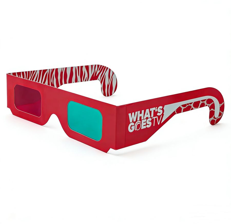 Blu Ray 3D Glasses - Custom Promo Now - UK