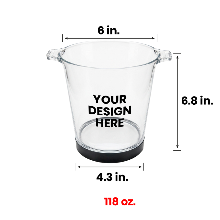 Multi-Color Light-Up Drink Buckets - Custom Promo Now - UK