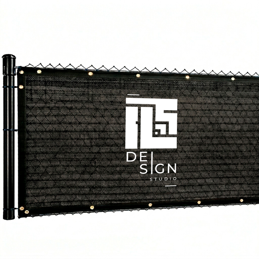 Custom 85% Blockage Fence Screen - Custom Promo Now - UK