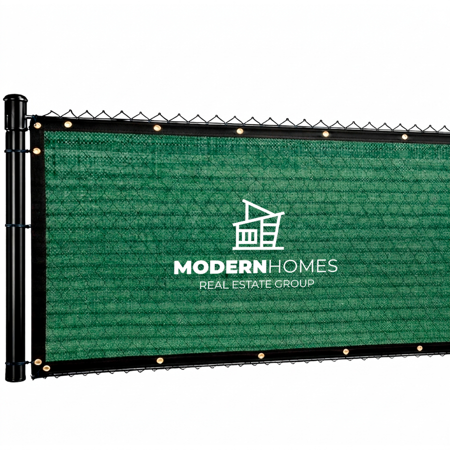 Custom 85% Blockage Fence Screen - Custom Promo Now - UK