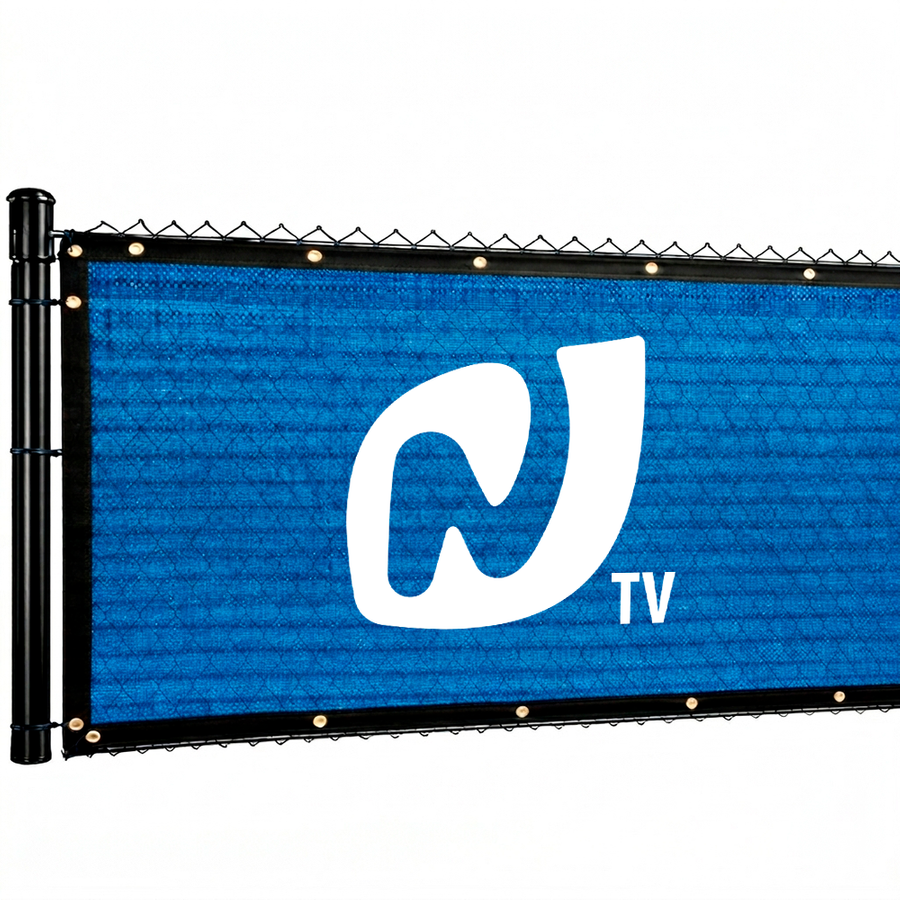Custom 85% Blockage Fence Screen - Custom Promo Now - UK