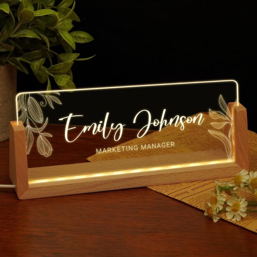 Light Up Table Signs - Custom Promo Now - UK