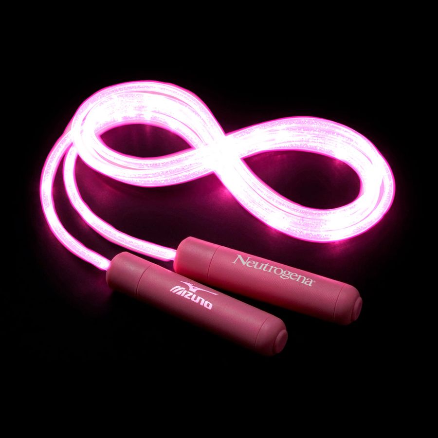 PVC Fiber Optic Light-Up Jump Ropes - Custom Promo Now - UK