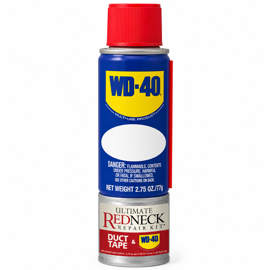 Ultimate Fix-All Kits, WD-40 2.75 oz Handy Cans and 6 yards of Duct Tapes - Custom Promo Now - UK