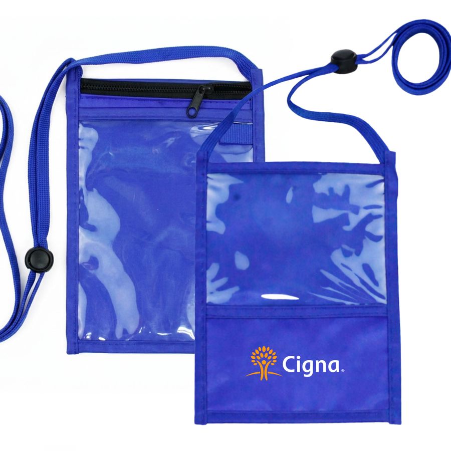 Pen Loop Neck Wallets - Custom Promo Now - UK
