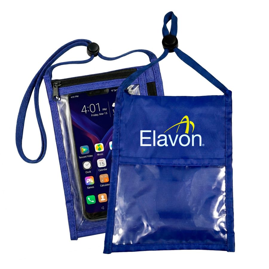 Phone Pocket Neck Wallets - Custom Promo Now - UK